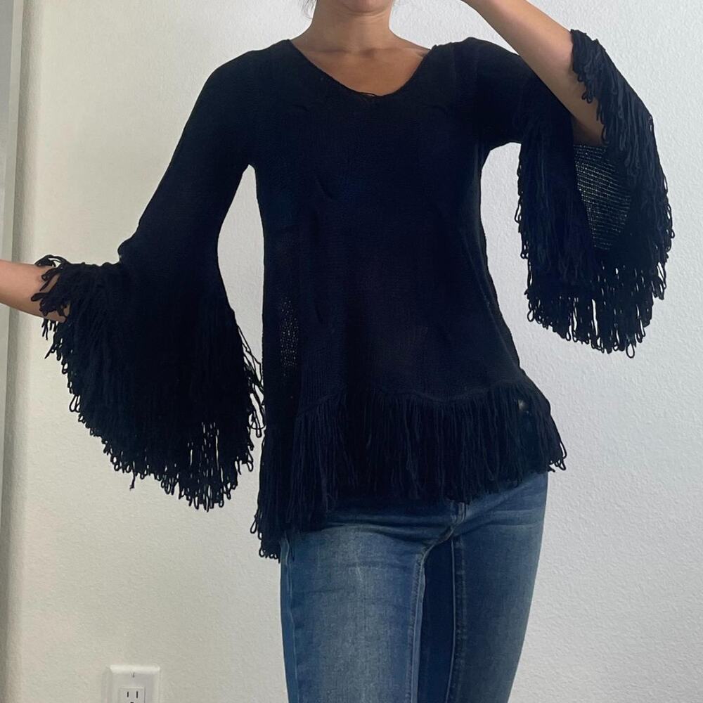 Black Knitted Sweater